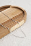Steel Lip Chain Necklace Thin Singapore Wrap Twist Mirrored Necklace 2mm Elegant Minimal - 7