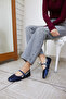 Chimy Women's Navy Blue Packed Ballets