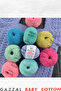 Gazzal Baby Cotton Amigurumi Lanyard - 50Gr 3 Pcs Punch Hand Knitted Thread Toy Bag - 2