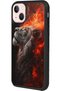 Apple iPhone 13 Compatible Matte Black Case – Soft Silicone, Protective, Shock Absorbing Cover - 2