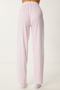 Pink Striped Bottom T-Shirt and Pajama Set - Lpq0006 - 6