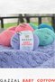 Gazzal Baby Cotton Amigurumi Yarn 3 Pieces Punch Hand Knitting Yarn 50 Gr Toy Bag Yarn - 4