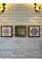 Set of 3 Stone Painting Boards with Solid (Wood) Frame 26X26 Set