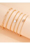 Set of 6 - Link & Drop Bracelets - 4