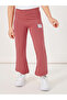 High Rise Flared Legging with Badge
