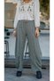 Checkered Pattern Casual Trousers - 3