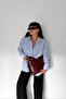 Cushy Burgundy Women's Cross Shoulder Bag - 8