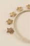 Glitter Stars Gold Row Star Girl's Crown - 2