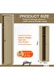 Godrej 1 Door Steel Locker with Heavy-Duty Construction Scratch-Resistant Beige Finish - 3