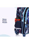 Back to School 18" Set of 4 School & Lunch Bag Activity Bag & Pencil Case Astronaut - Blue - 5