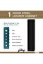 Godrej 1 Door Steel Locker with Heavy-Duty Construction Scratch-Resistant Black Finish - 4