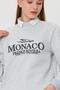 SWEATSHIRT WITH FLEECE INSIDE AND PRINT DETAIL(E24-00174) - 3