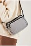 Women's Cross Strap Coin Detailed Shoulder Bag - 3