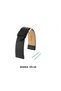 R4142S Roder Leather Strap - Black - 22mm - 3