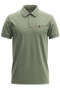 Hawaii Written Boat Printed Sea Summer 100% Cotton Regular Fit Polo Neck Khaki T-Shirt