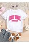 Teddy Bear Printed 3 Pack Black-White-Gray Girls T-Shirt - 3