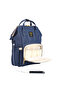 Diaper Bag with USB - Navy Blue