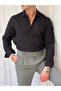 Men's Gray Comfortable Fit Baggy Cut Fabric Trousers - 3