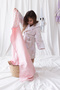 Bebe Marin Seashell Muslin Baby Blanket Pink 120X120 cm - 3