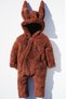 X Silk Atlas Baby Girl and Child Plush Booties Rabbit Jumpsuit - 4