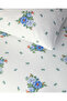 Fragrant Flowers Single Duvet Cover Set Blue - 2