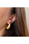 Bottega Drop Steel Earrings - 2