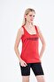 قميص رياضي بحزام سميك من G-lab Athleisure Dept مطبوع باللون الأحمر - 6
