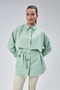 Belted Shirt with Robe - 2