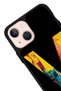 iPhone 13 Mini Matte Compatible Black Case – Soft Silicone, Protective, Shock Absorbing Cover - 4