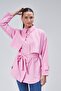 Belted Shirt with Robe - 3