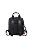 Krinkıl Black-Claret Red Women's Backpack Smk 3250 - 3