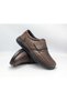 Inside and Outside Genuine Leather Shoes Ms 670013   Men's Ultra Comfortable Brown Shoes Medical Insole - 6