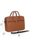 Cambridge Polo Club Tan Faux Leather Briefcase - 50073-017 - 5