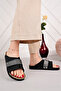 Olivia Flexible Adjustable Single Velcro Anatomical Poly Comfort Cool Comfortable Women's Daily Sandals Slippers - 3