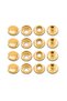 Metal Snap Fasteners 61 -15 Mm, [25 Sets]