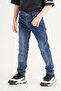 Zippered Blue Boy's Trousers - 3