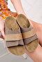 Olivia Flexible Adjustable Single Velcro Anatomical Poly Comfort Cool Comfortable Women's Daily Sandals Slippers - 2