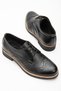 Men's Black Daily Orthopedic Sole Comfortable Guaranteed Classic Shoes - 4