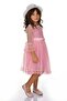 Double Hat Bow Polka Dot Period Dress Pink - 5