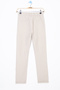 Cream Waist Lace-Up Double Leg Boys' Jogger Pants 20038 - 3
