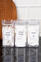 3-Piece Bathroom Set Cotton & Makeup Cotton & Cotton Organizer Bath Organizer Mica Set - 3
