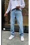 COPY - men's butter fly baggy regular fit jeans series ripped model jeans