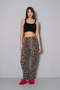 Thick Fleece Fabric Elastic Waist Women's Pajama Bottoms - 2
