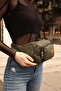 Canvas Fabric Waist Bag and Shoulder Bag - 2