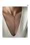 Steel Heart Chain Y Necklace - 3