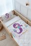 Montessori (Without Sheets) Duvet Cover Set 100X200 cm - for Baby Series - Purple Mermaid - 3