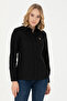 Women's Black Long Sleeve Basic Shirt 50271268-Vr046 - 3