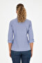 Women's Cobalt Blue Long Sleeve Shirt 50279803 -Vr045 - 5