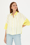 Women's Neon Yellow Long Sleeve Shirt 50264128-Vr168 - 3