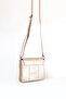 2034m Genuine Leather Women's Crossbody Bag Mink - 2